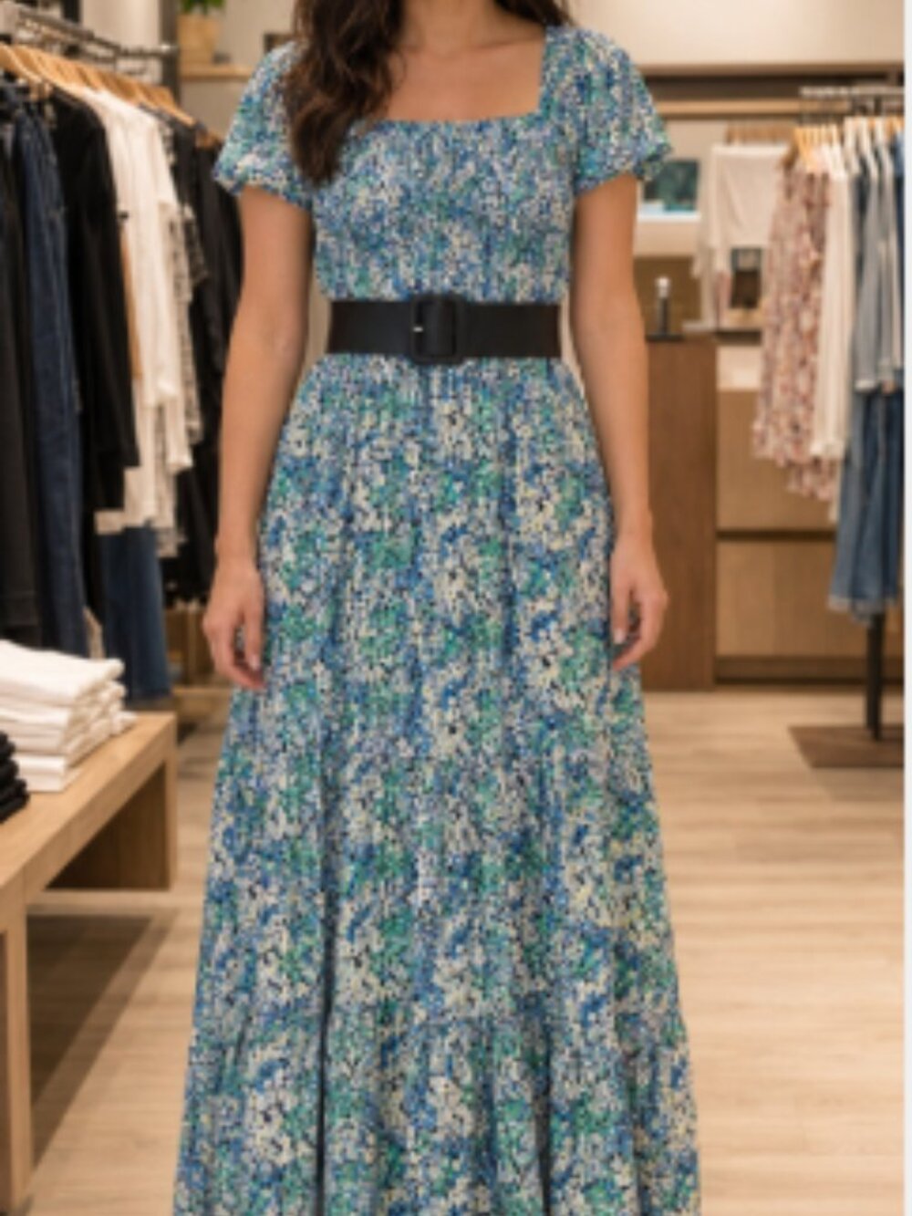 Women summer dress midi